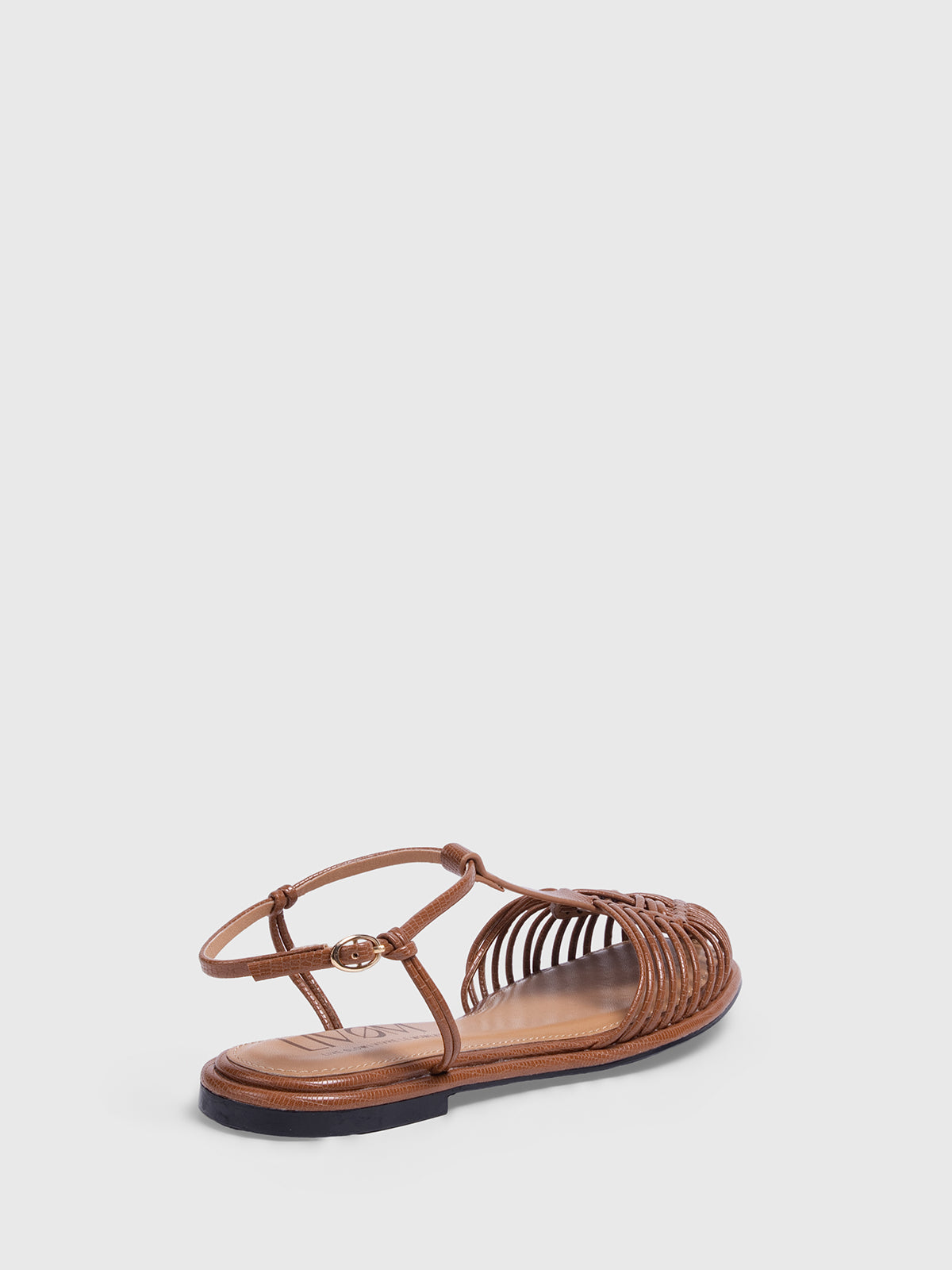 Sandales tressées devant