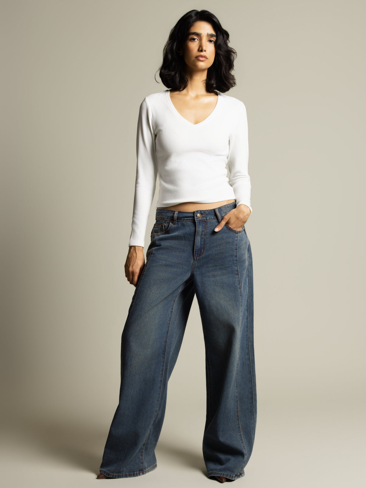 Pantalon en denim