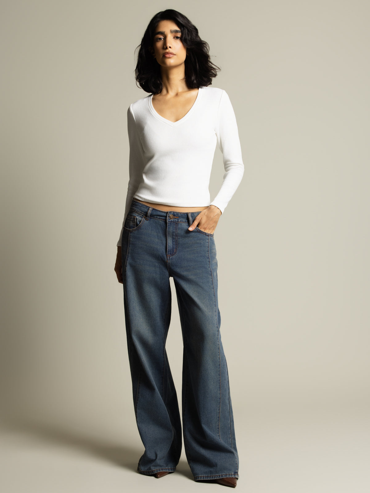 Pantalon en denim