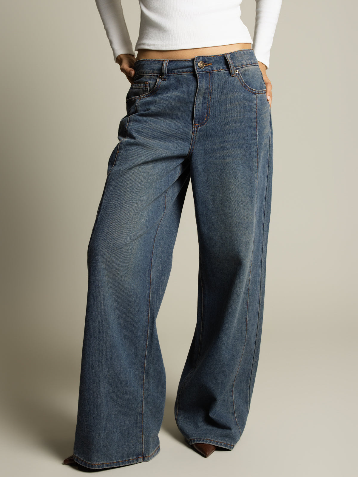 Pantalon en denim