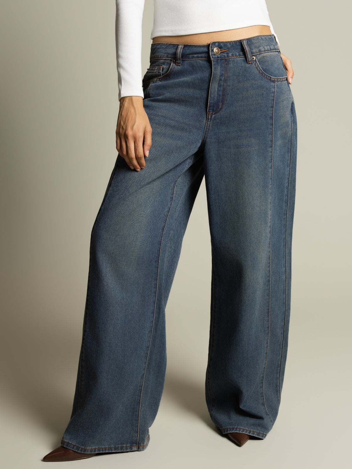 Pantalon en denim