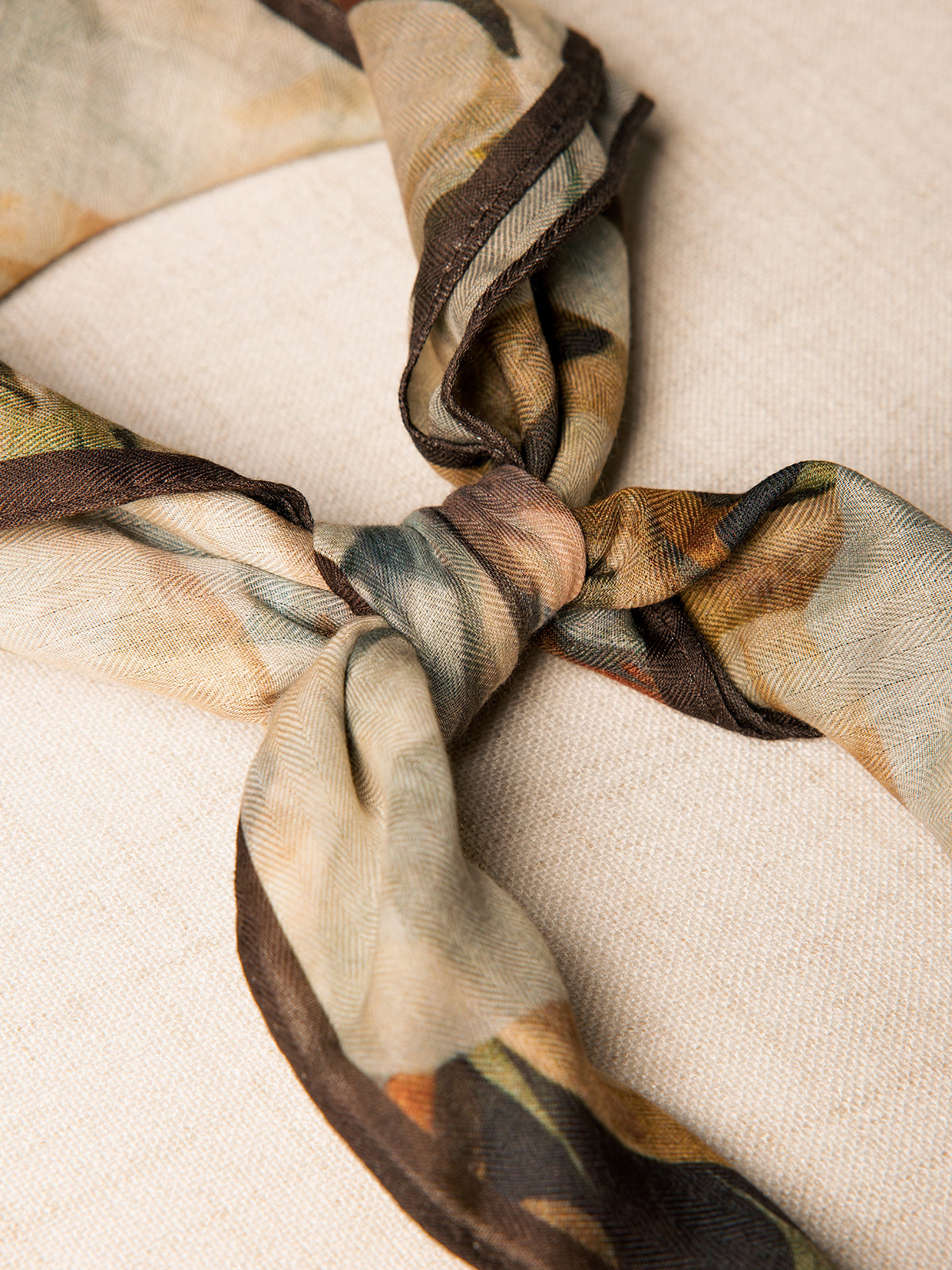 Foulard carré léger