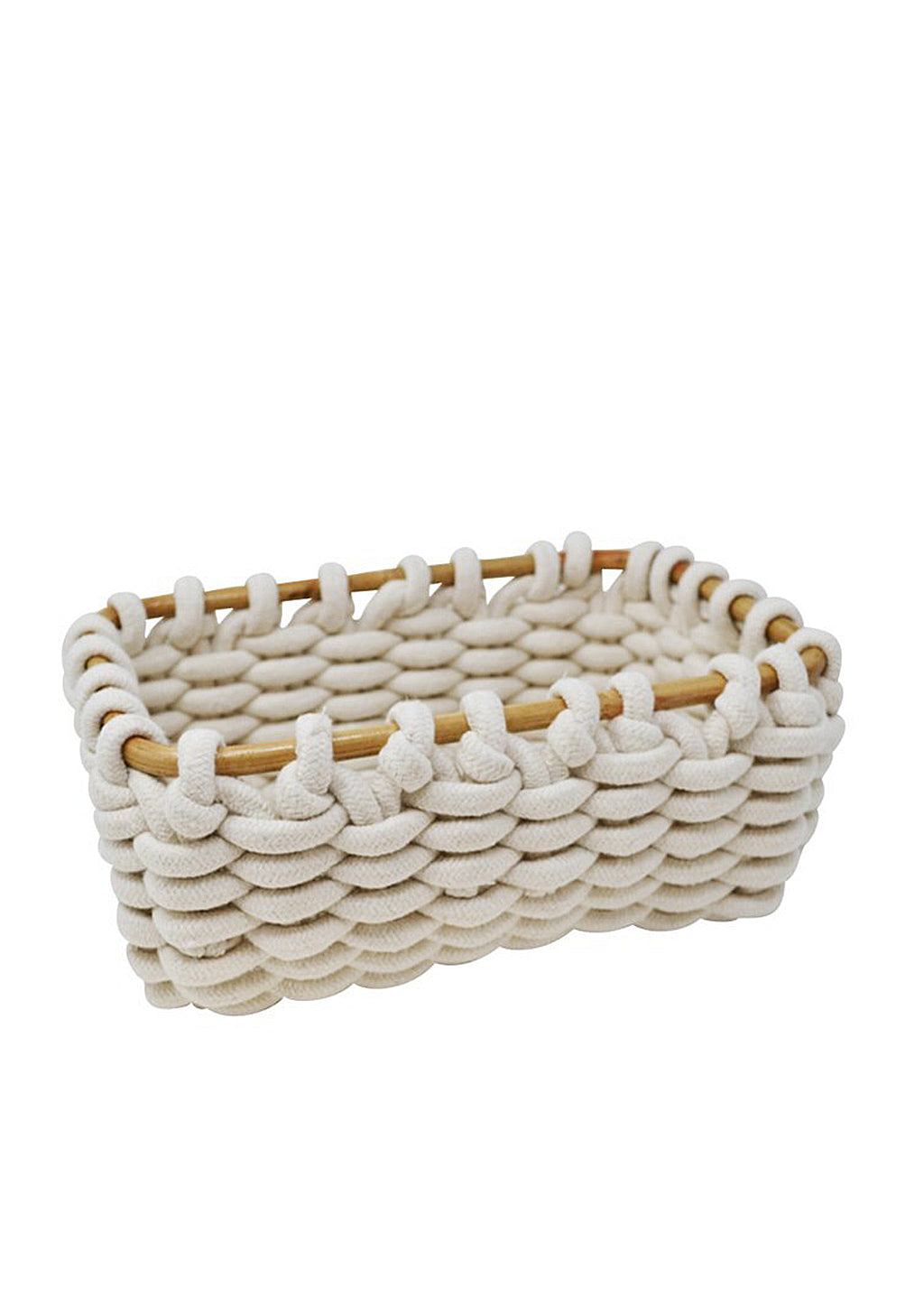 Petit panier en corde