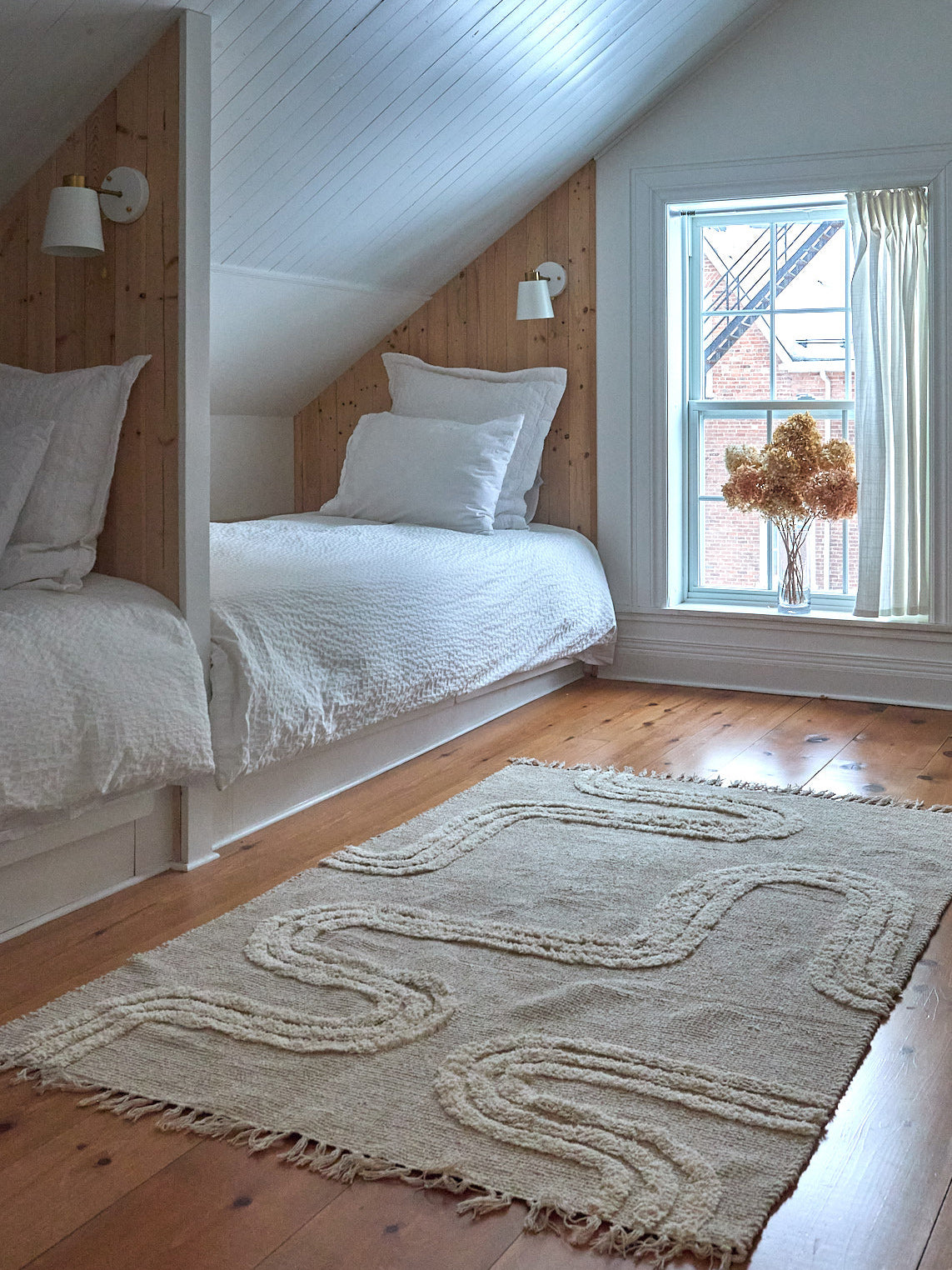 Tapis en coton tufté