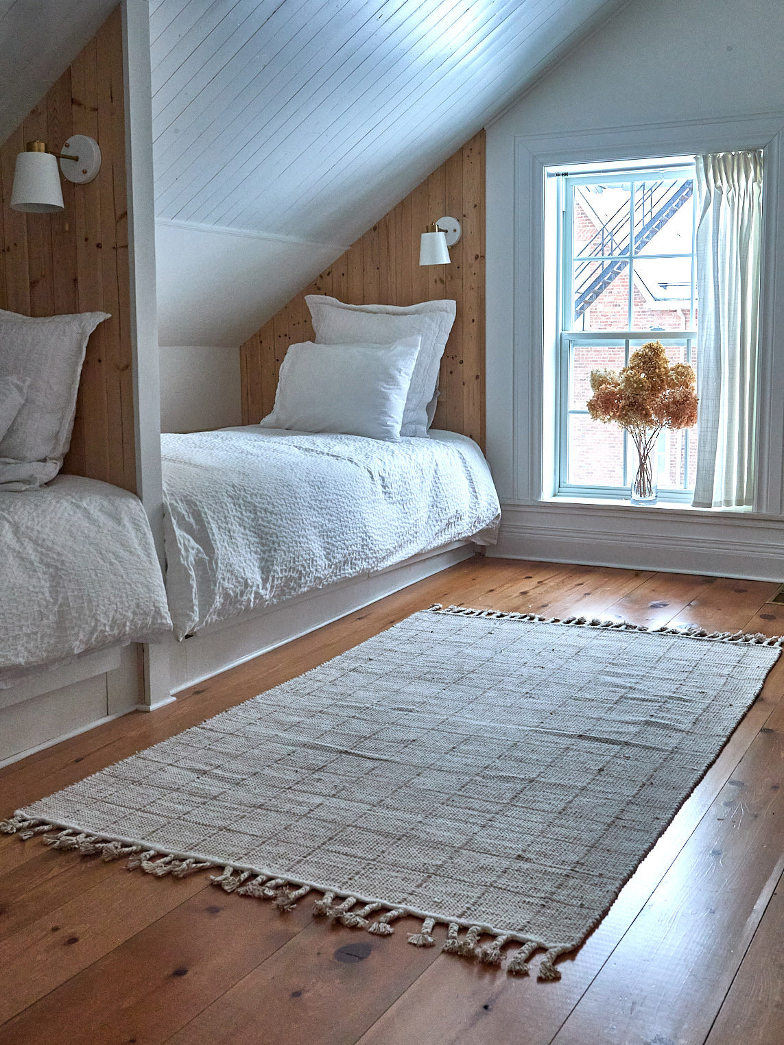 Grand tapis en coton