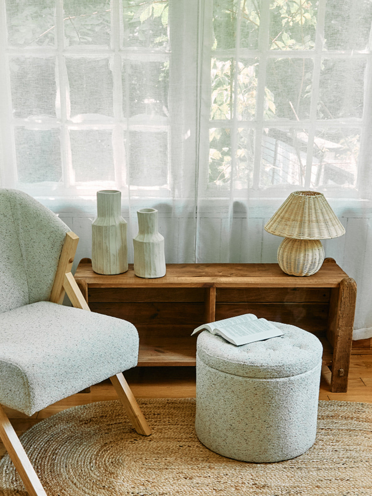 Banc de rangement