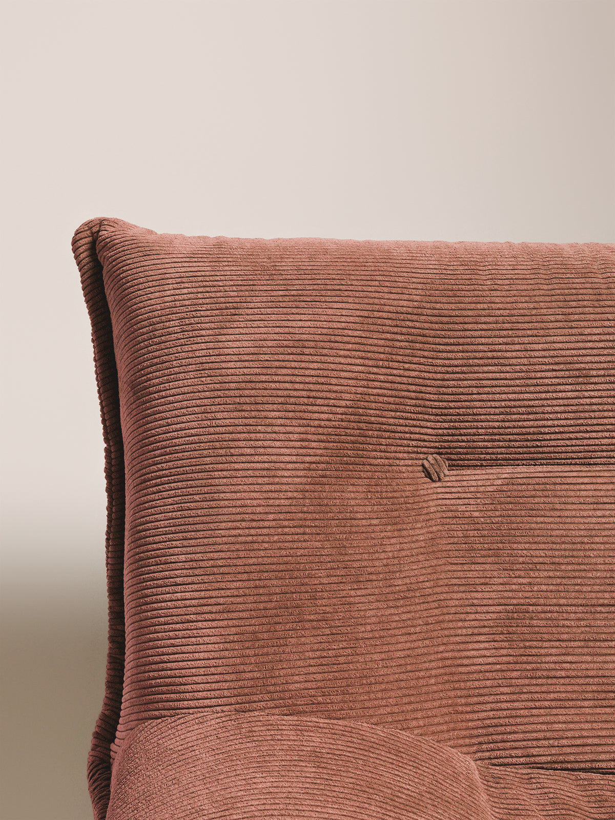 Cushioned accent chair