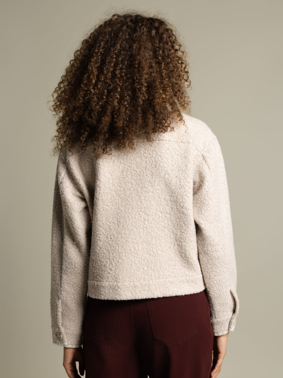 Veste courte brodée
