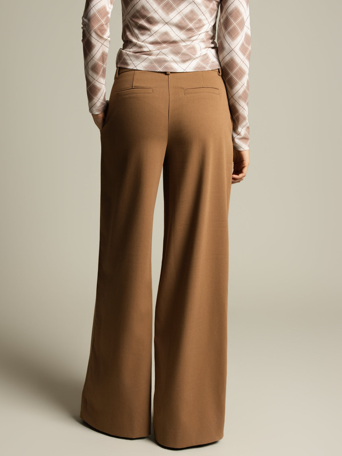 Pantalon habillé jambe large