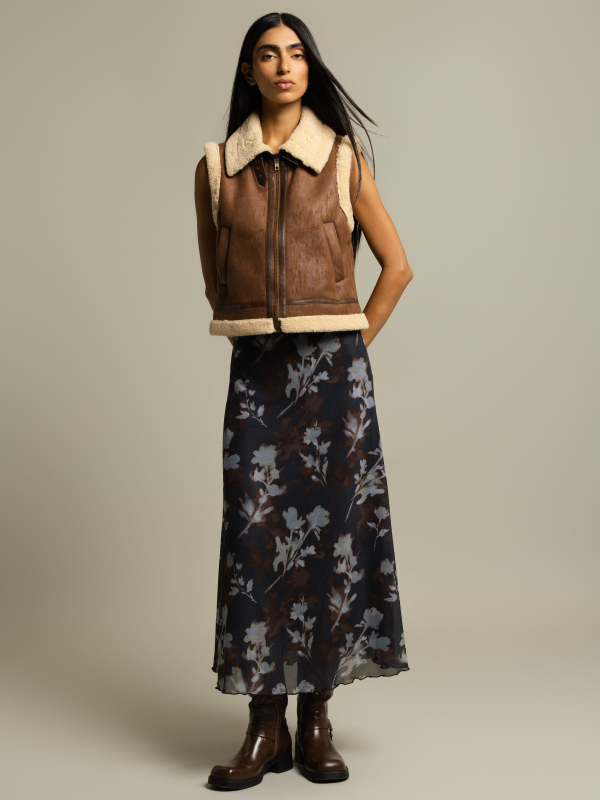 Veste sherpa
