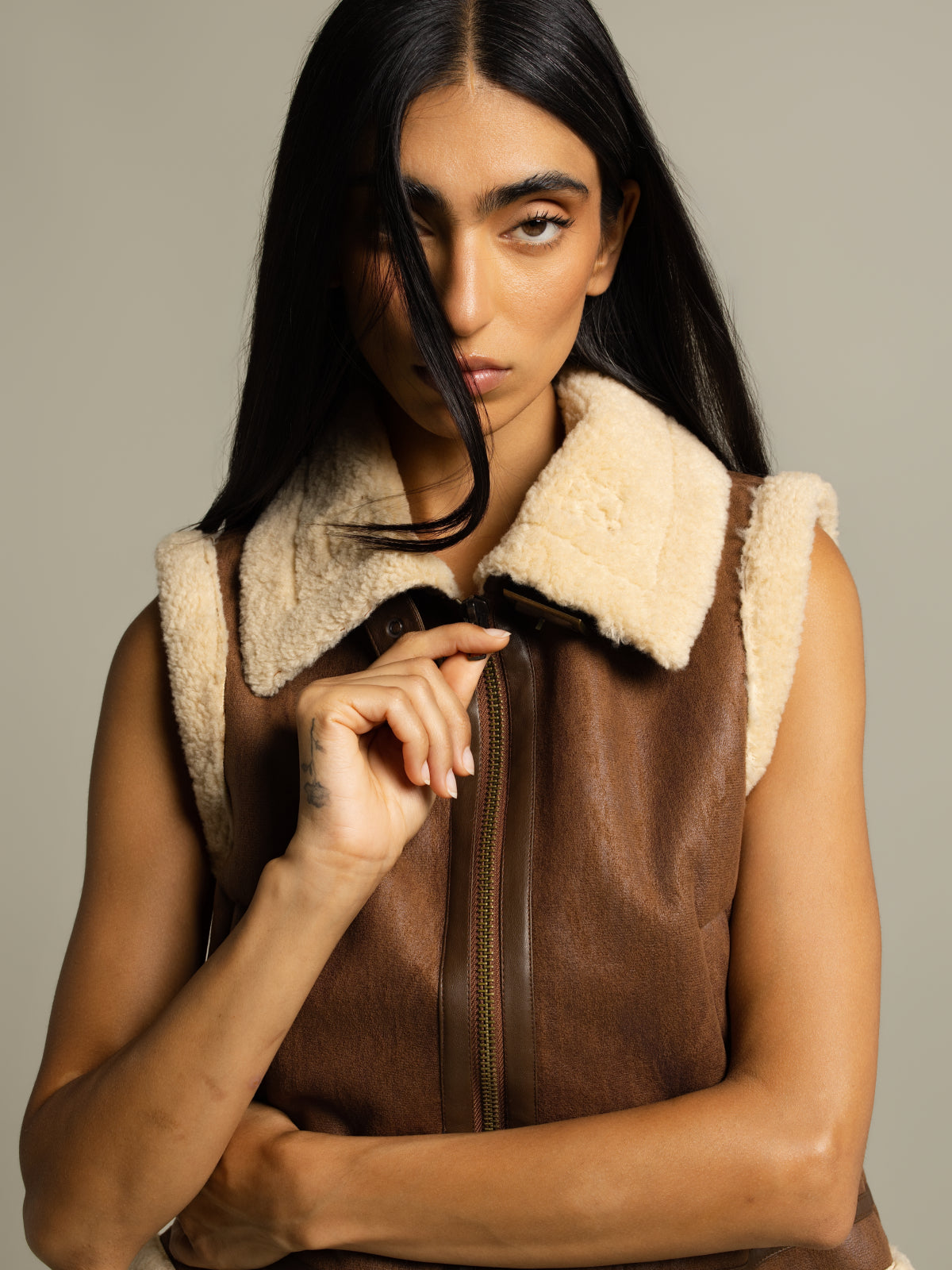 Veste sherpa