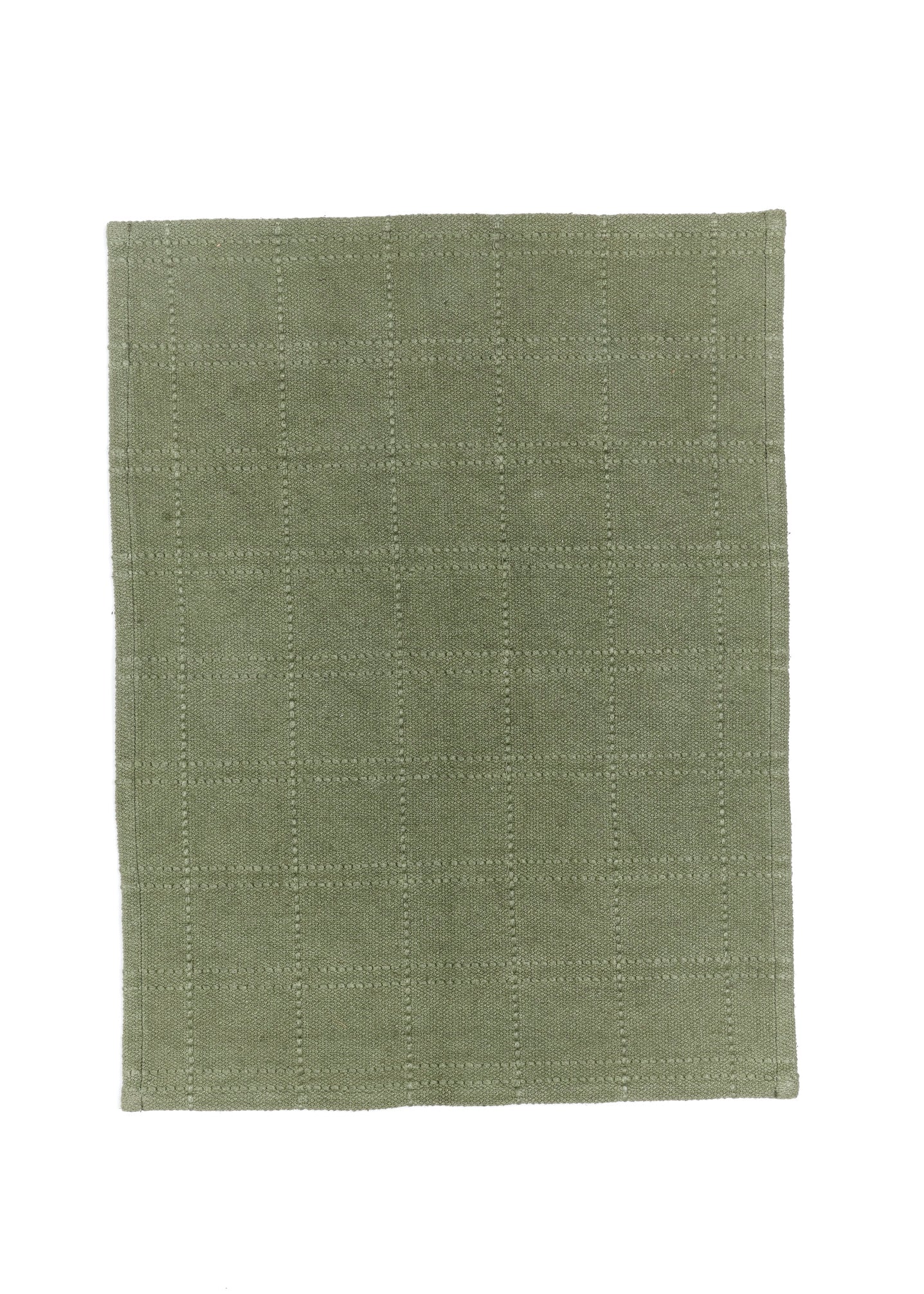 Green Cotton Placemat