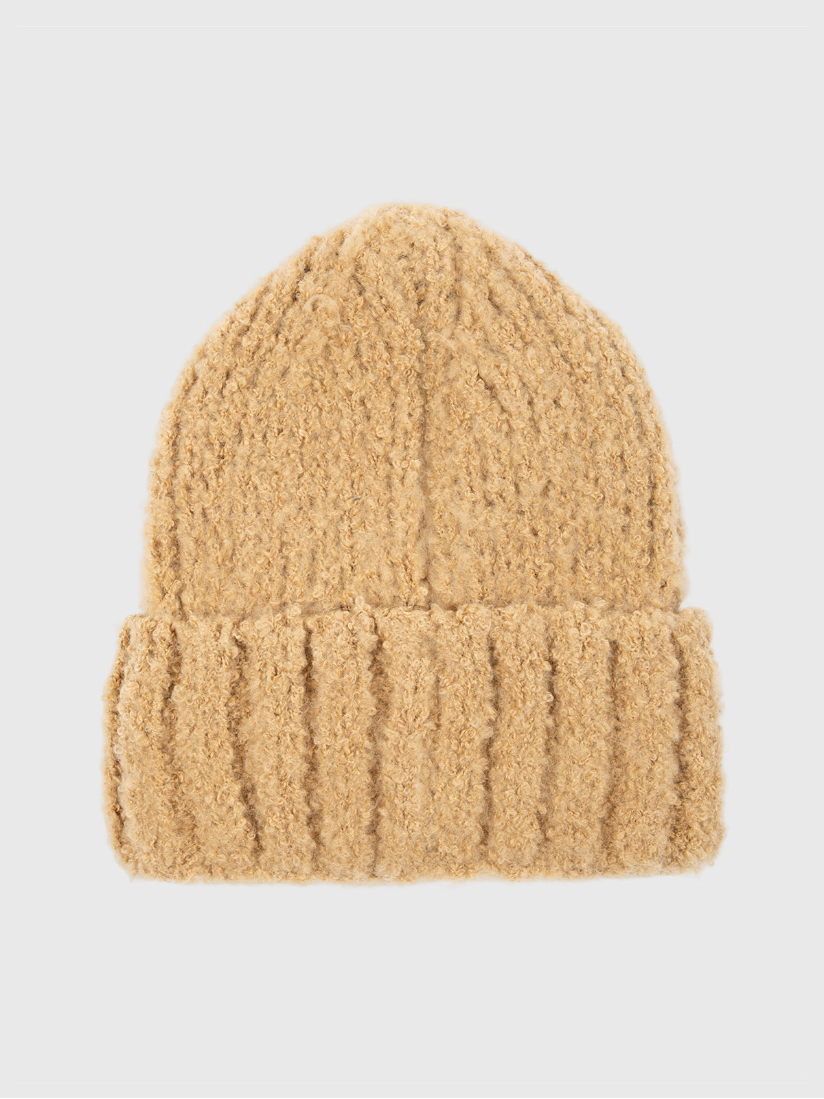 Bonnet bouclé ultra doux