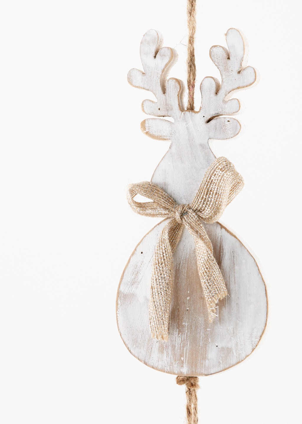 White Deer Ornament