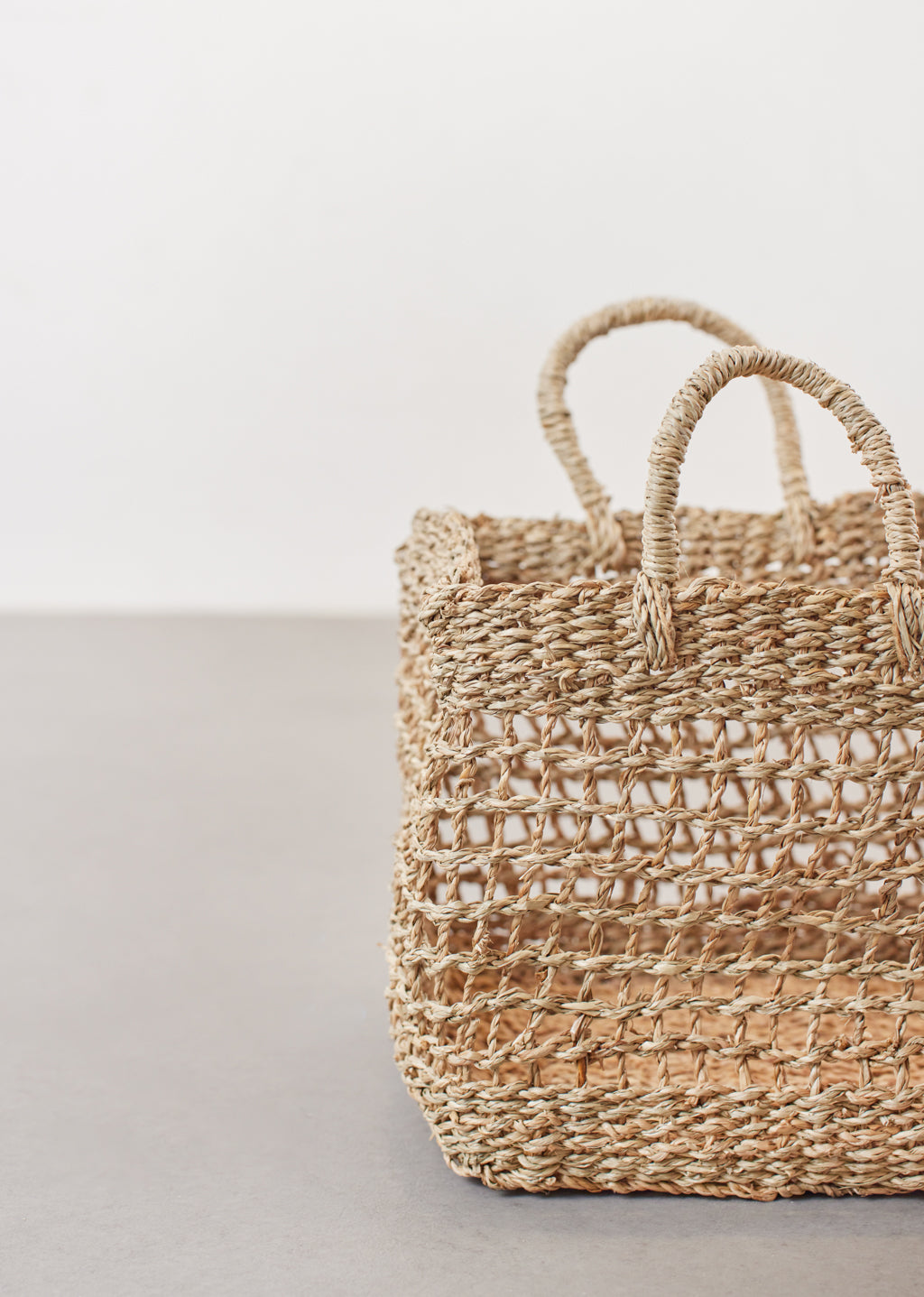 Small Square Seagrass Basket