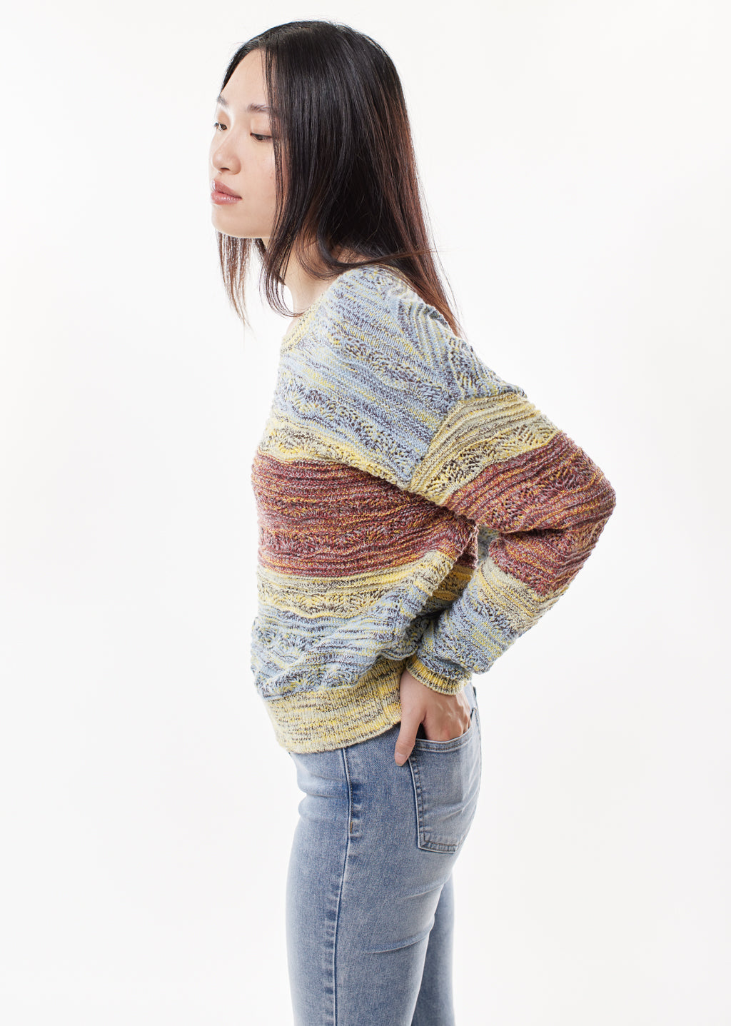 Pull multicolore
