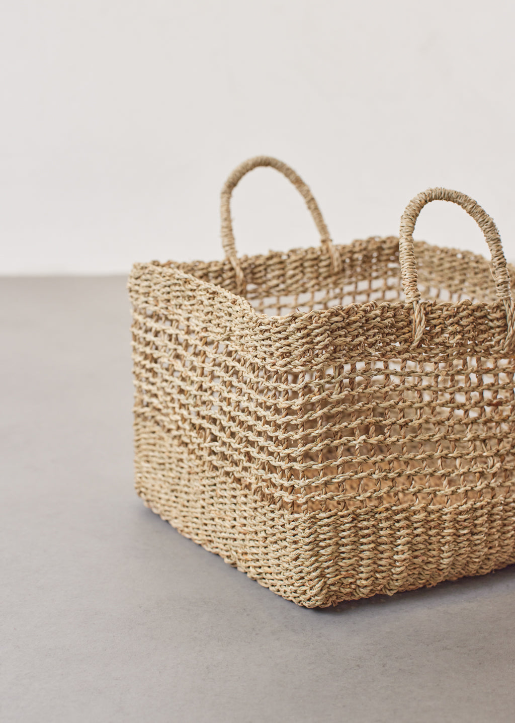 Medium Square Seagrass Basket