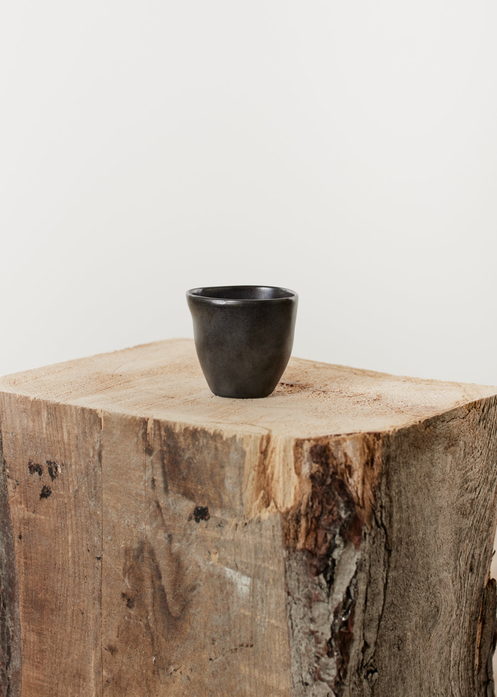 Small Black Ceramic Cup