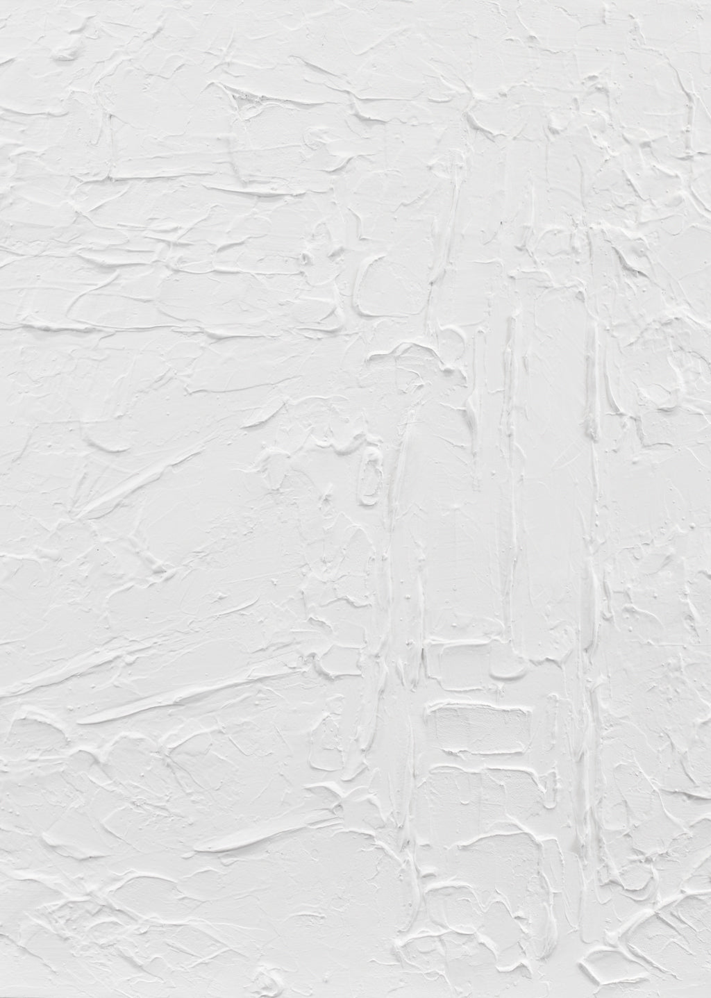 Peinture minimaliste blanc