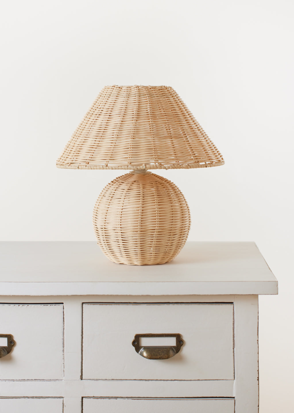 Rattan Table Lamp