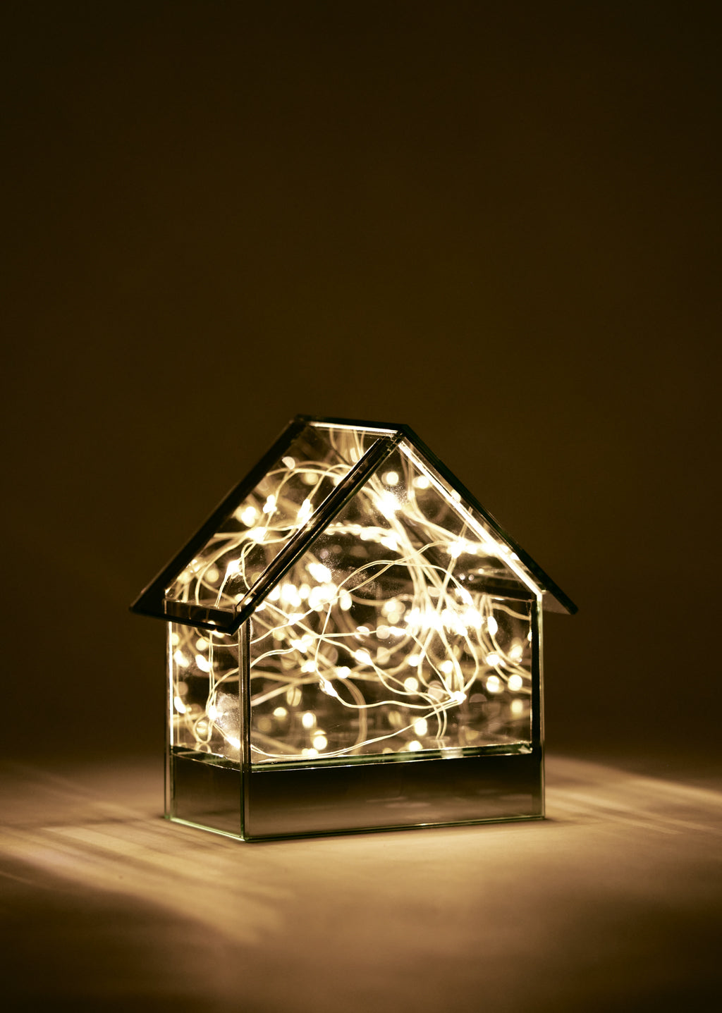 Small Lighted House