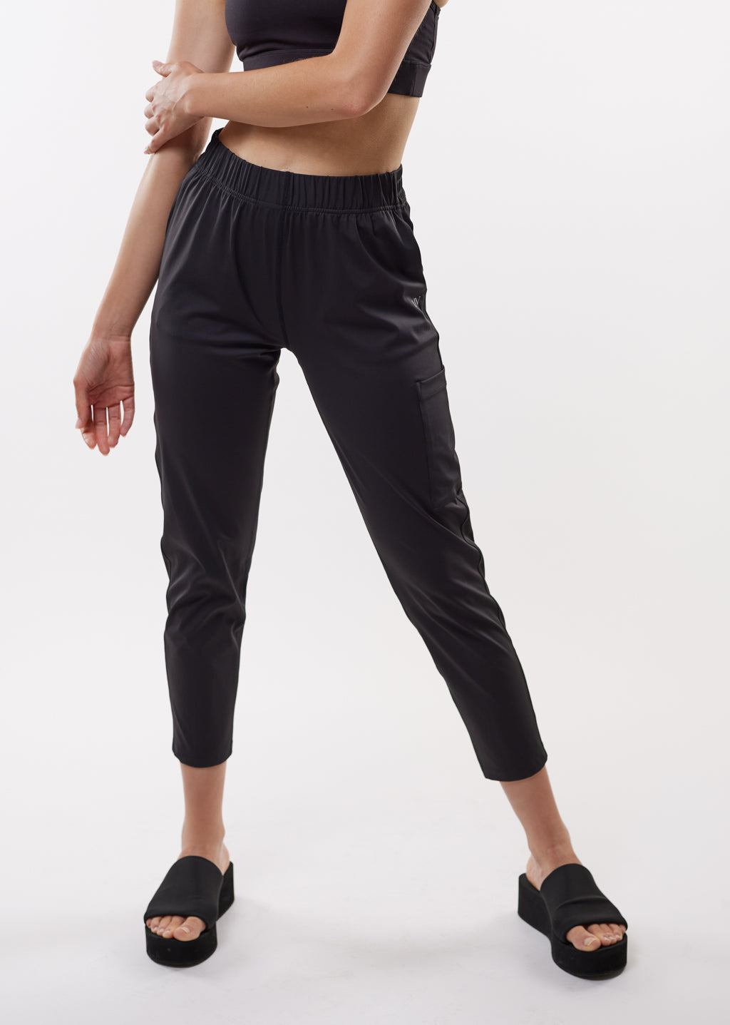 BlkWht Gaiam Yoga Pants, Small – Once & Again Boutique and Consignment