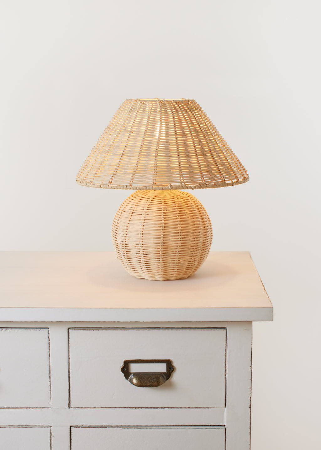 Rattan Table Lamp