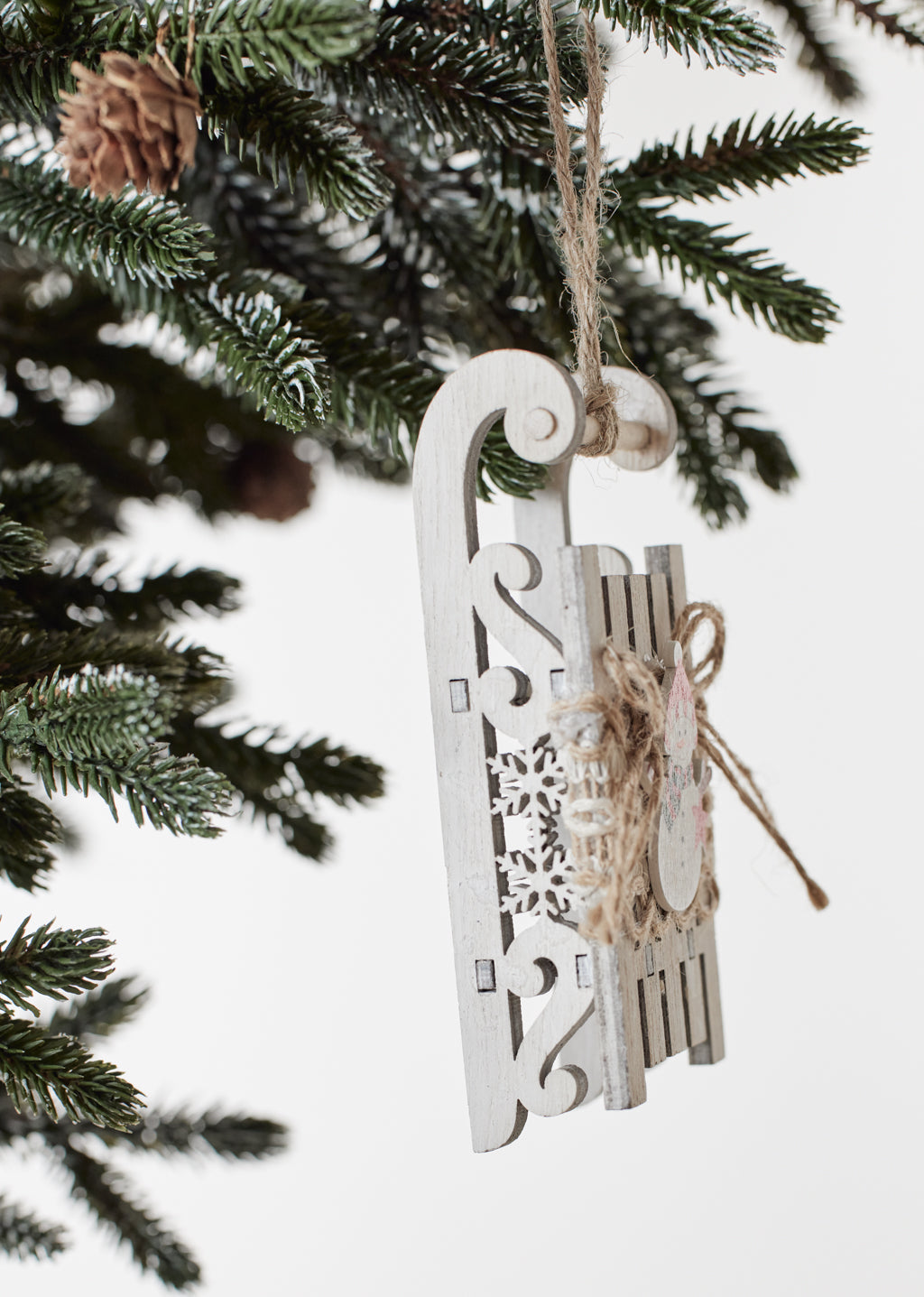 Décoration d'arbre - traineau