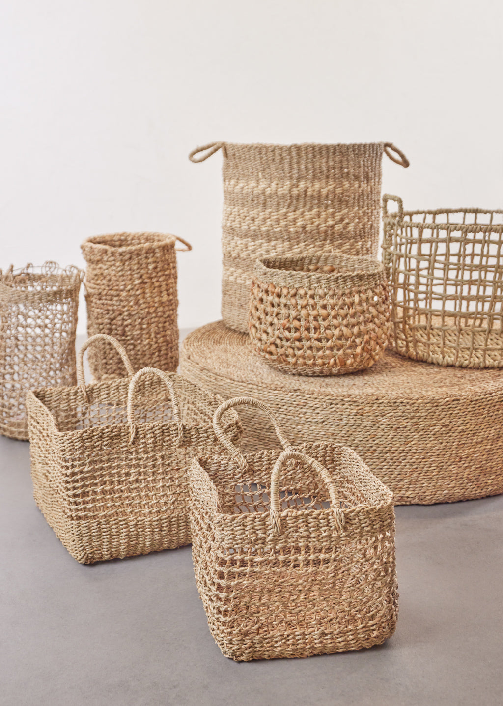 Small Square Seagrass Basket